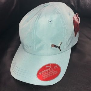 Teal Puma Hat; Fits all sizes